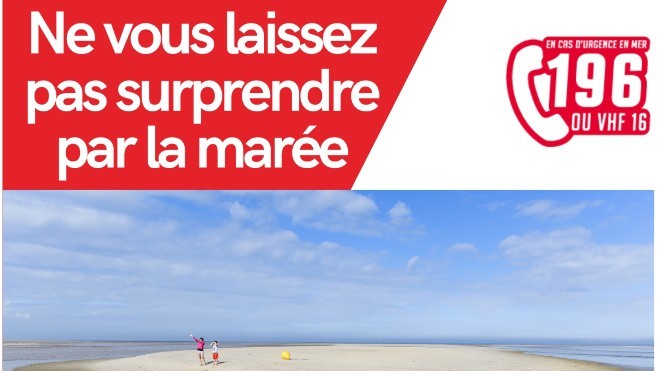 Appel à la prudence pour les grandes marées d'équinoxe.