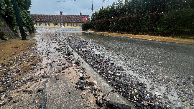 Avec les fortes précipitations, de nombreuses routes du Montreuillois inondées