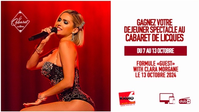 Gagnez votre déjeuner spectacle au Cabaret de Licques et découvrez Fantastic avec Clara Morgane