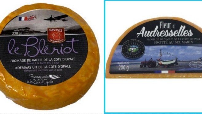 Plusieurs fromages fabriqués sur la Côte d'Opale rappelés pour un risque de Listéria.