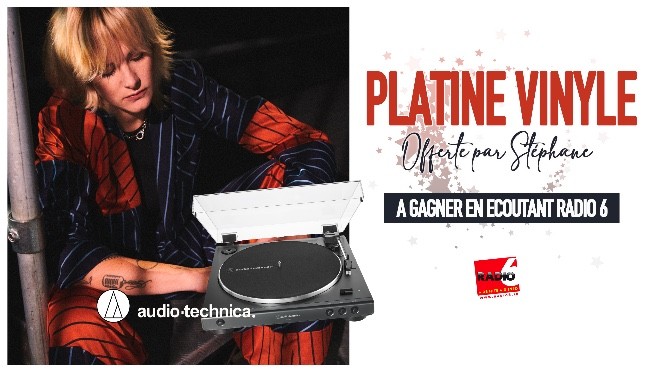 Grand jeu de noël - Gagnez votre platine vinyle Audio Technica avec Stéphane 