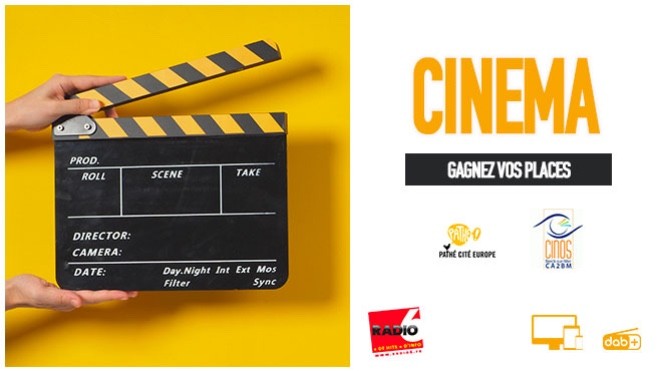 Gagnez vos places de cinéma avec le Pathé Cité Europe et le Cinos de Berck