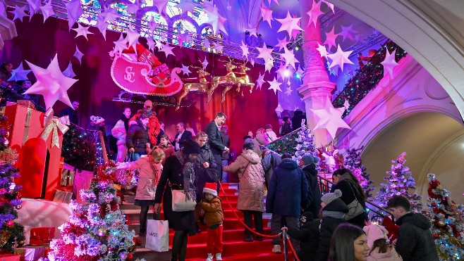 Dunkerque: record de fréquentation du Château du Père Noël 