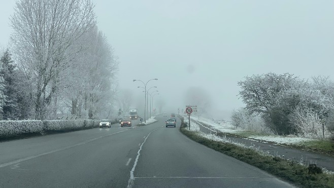 Météo : Un risque de neige et verglas pour la fin de nuit mercredi matin. 