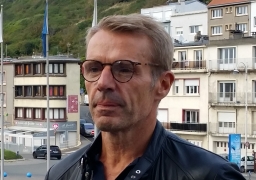 L'acteur Lambert Wilson était à Boulogne sur mer jeudi soir.