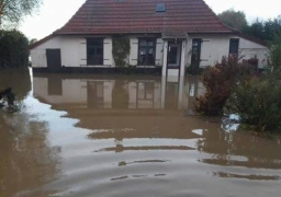 Une partie de la côte d'opale sous les eaux ce week end.