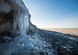 Le Froid est encore glacial ce matin sur la côte d’opale.  