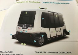 A Boulogne sur mer, une navette sans chauffeur sera en test sur le quai des paquebots durant un mois !