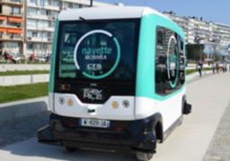 Morinéa, la navette autonome sans chauffeur est à Boulogne sur mer !