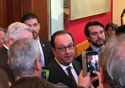 Boulogne : dernière visite express du président Hollande