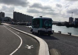 Morinéa, la navette autonome a fait ses premières longueurs sur le port de Boulogne !