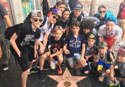 13 benjamins du club de basket du SOM Boulogne sont à Los Angelès !