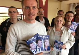 A Boulogne sur mer, le Front National veut concrétiser l’avance du premier tour des présidentielles dimanche prochain ! 