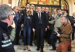 Emmanuel Macron a été élu président de la République.