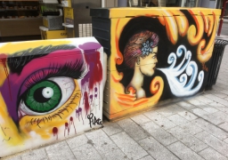 Le Street Art a embelli les rues de Boulogne sur mer cet été.