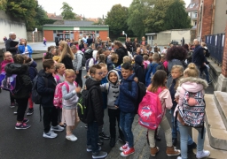 Zoom sur la rentrée des élèves de l'école Jules Ferry à Boulogne sur mer