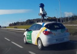 La voiture Google Map a sillonné l'A16 !