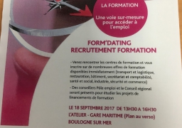 Participez à un « form’dating » ce lundi après-midi à l’Atelier !