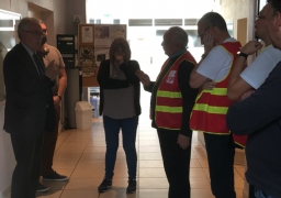 Opération escargot réussie selon la CGT Transport lundi entre Boulogne et Le Touquet.