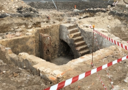 Boulogne sur mer : des vestiges du 19ième siècle sous la place de France !