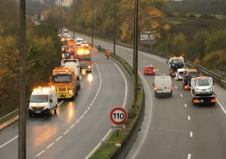 L’A16 rouverte après un carambolage dans le boulonnais.