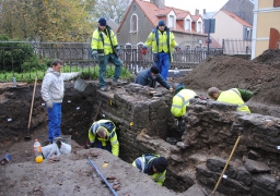 Boulogne: de nouvelles découvertes archéologiques en ville Haute