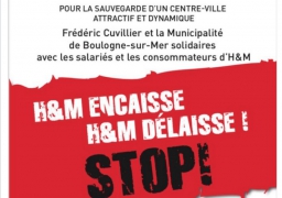 A Boulogne-sur-mer, le maire dénonce la fermeture d'H&M !