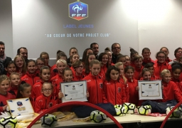 L’USBCO décroche le label jeunes et le label école de foot féminin !