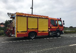 Un véhicule en feu sur l’A16