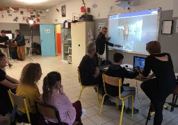 Des élèves du collège Paul Langevin ont visité le Louvre-Lens à distance !