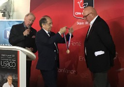 Football : la médaille d'or de la FFF pour le départ de Jacques Wattez, le président de l'USBCO !