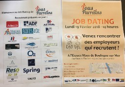 Tous Parrains organise un Job Dating ce lundi à l’espace Maes !