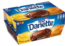 Des yaourts Danette sont rappelés par Danone.