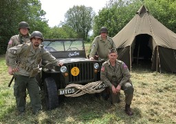 A Neufchâtel-Hardelot, découvrez un char sherman et des véhicules de la seconde guerre mondiale !