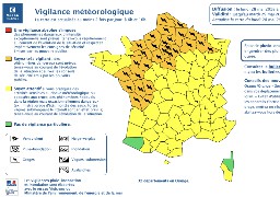 Les Hauts-de-France en alerte ORANGE aux ORAGES dès cet aprés midi