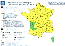 Fin de la vigilance orange pour orages dans les Hauts-de-France