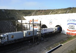 138 milliards d’euros de valeur marchande passés par le Tunnel sous la Manche en 2016 