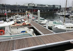 Zoom sur le port de plaisance de Boulogne sur mer et ses 600 anneaux