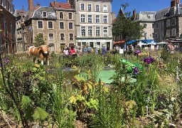 Le jardin éphémère de Boulogne sur mer vous conte les fables de la Fontaine ! 