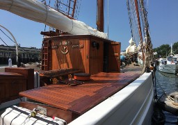 La goélette l'Etoile se visite à Boulogne sur mer jusqu'à jeudi.