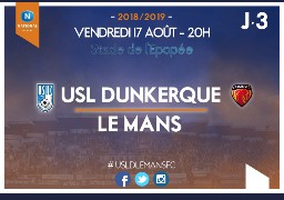 Football : Dunkerque jouera à Calais les deux premiers matches 