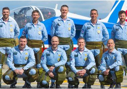 La patrouille de France au Touquet le dimanche 16 septembre