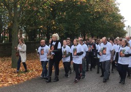 150 personnes à la Marche Blanche en hommage à Sébastien Pierru.