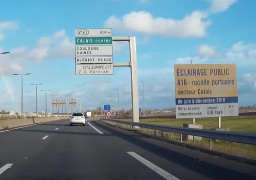 A16 : cette semaine, les travaux concernent la rocade portuaire et entre le Tunnel et Marck Est. 