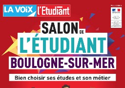 Lycéens, le salon de l’étudiant vous attend à Boulogne et Calais !