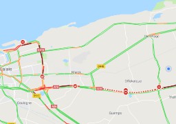 A16 : sortie obligatoire pour tous les véhicules, sortie 50 Vieille Eglise.