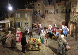 300 santons à la Basilique Notre Dame de Boulogne jusqu’au 13 janvier… 