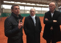 Le numéro 2 de la Fédération Française de Tennis en visite à Boulogne sur mer… 