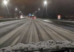 NEIGE : l'A16 fermée à Coquelles dans le sens Calais-Boulogne