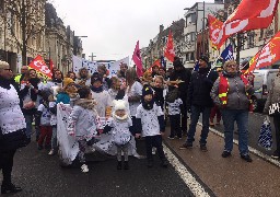 Entre 350 et 500 manifestants respectivement à Boulogne et Calais